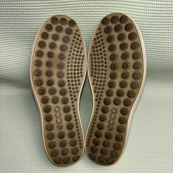 Ecco Soft 7 Casual Sneaker Shoes Men’s Size 8 - 8.5 EU Size 42 Gray Leather - Picture 7 of 10